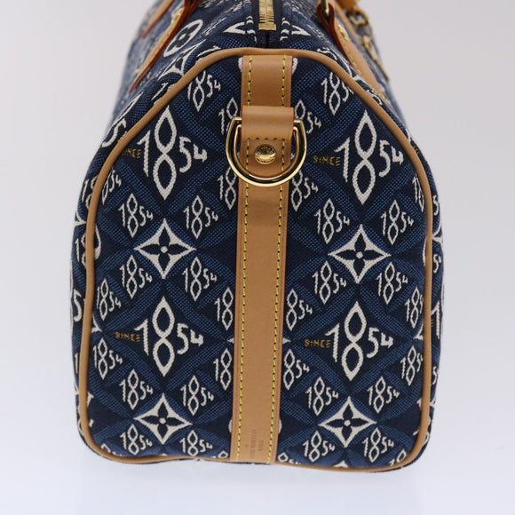 LOUIS VUITTON Jaguar Speedy Bandouliere 25 Bag 2way Blue M57400 LV Auth 49248S