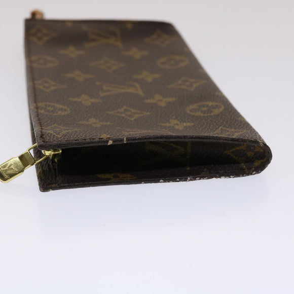 LOUIS VUITTON Monogram Bucket GM Pouch Zubehörbeutel LV Auth 49321