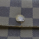 LOUIS VUITTON Damier Azur Portefeuille Alexandra Wallet N63068 LV Auth 49324-17