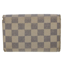 LOUIS VUITTON Damier Azur Portefeuille Alexandra Wallet N63068 LV Auth 49324 - 0