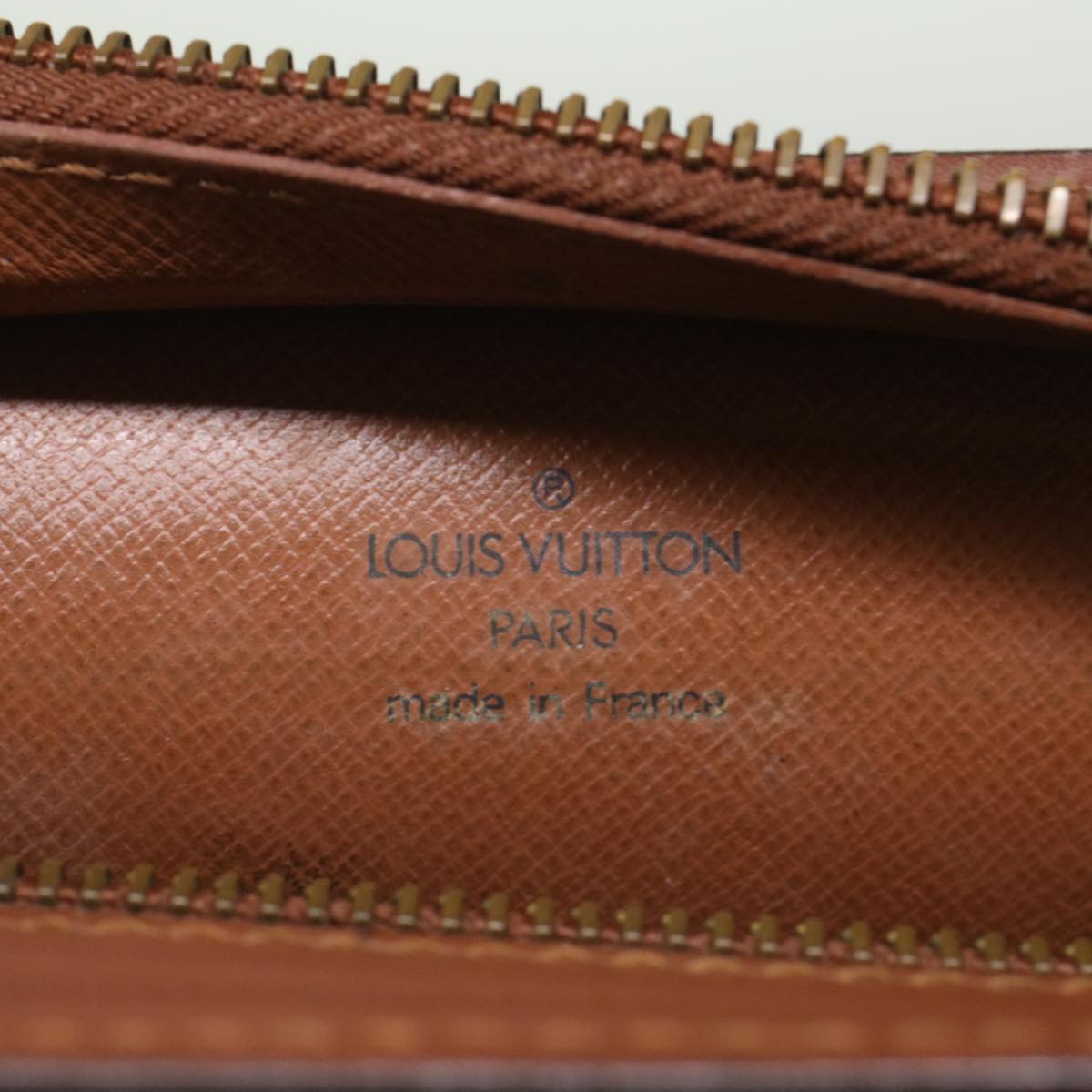 LOUIS VUITTON Monogram Pochette Homme Clutch Bag M51795 LV Auth 49338