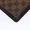 LOUIS VUITTON Damier Ebene Monceau 28 Hand Bag SPO 2way N48088 LV Auth 49347-18