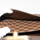 LOUIS VUITTON Damier Ebene Monceau 28 Hand Bag SPO 2way N48088 LV Auth 49347-21