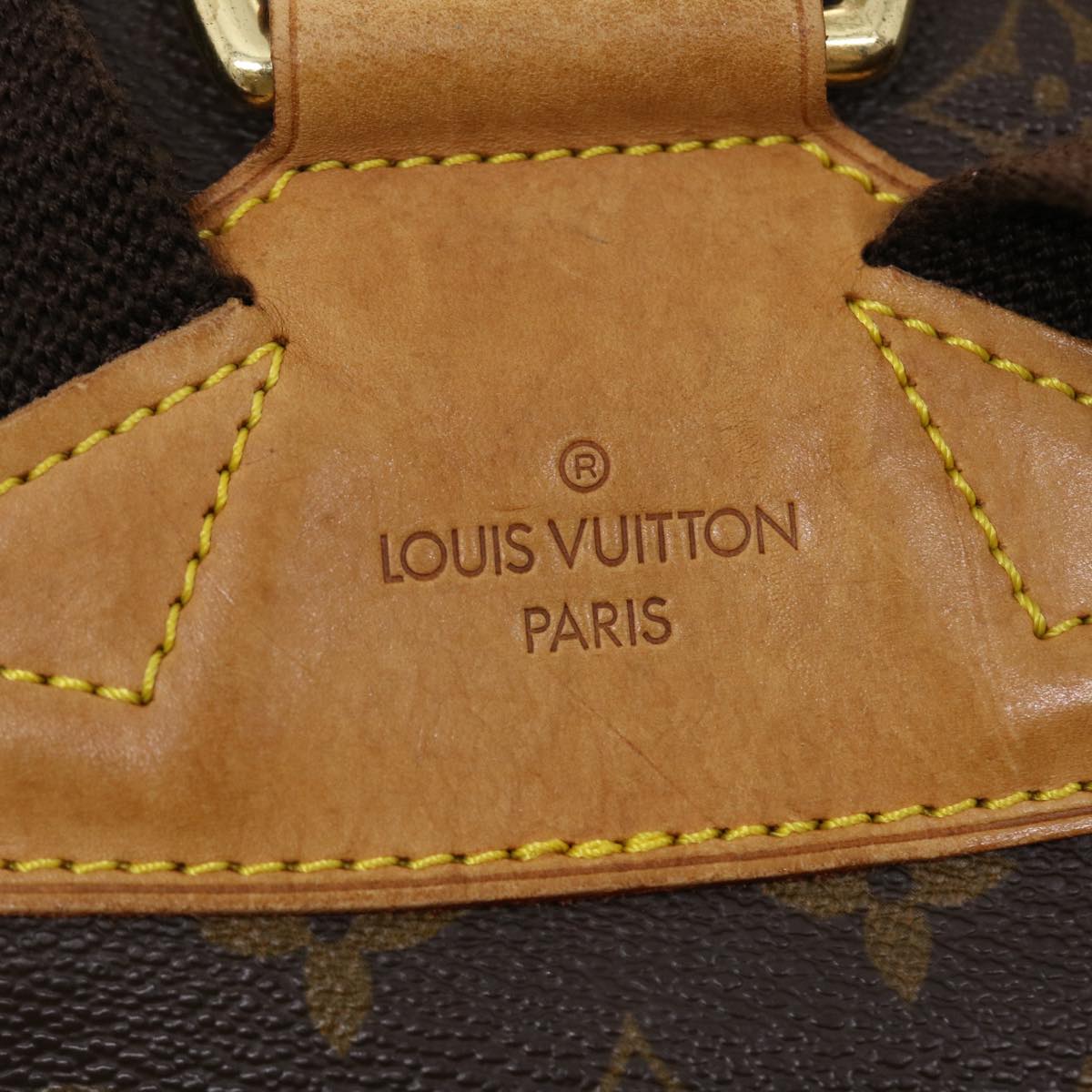 LOUIS VUITTON Monogram Montsouris GM Backpack M51135 LV Auth 49404