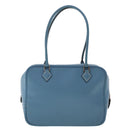 HERMES Purum 20 Hand Bag Leather Light Blue Auth 49423SAM-2