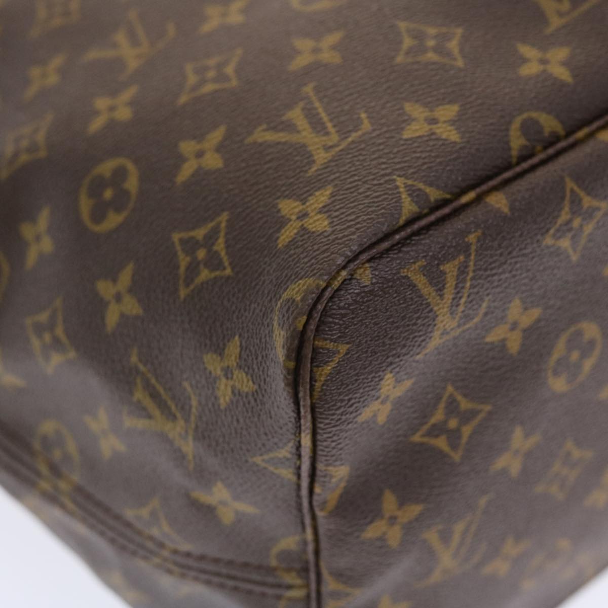 LOUIS VUITTON Monogram Neverfull GM Tote Bag M40157 LV Auth 49424