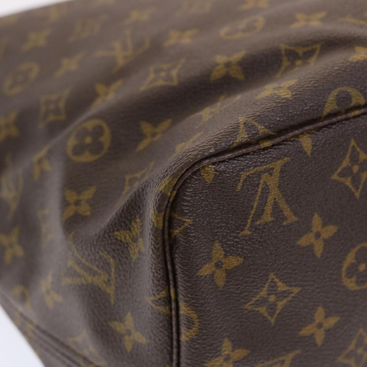 LOUIS VUITTON Monogram Neverfull GM Tote Bag M40157 LV Auth 49424