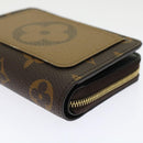 LOUIS VUITTON Monogram Reverse Portefeuille Lou Wallet M81461 LV Auth 49429S-16