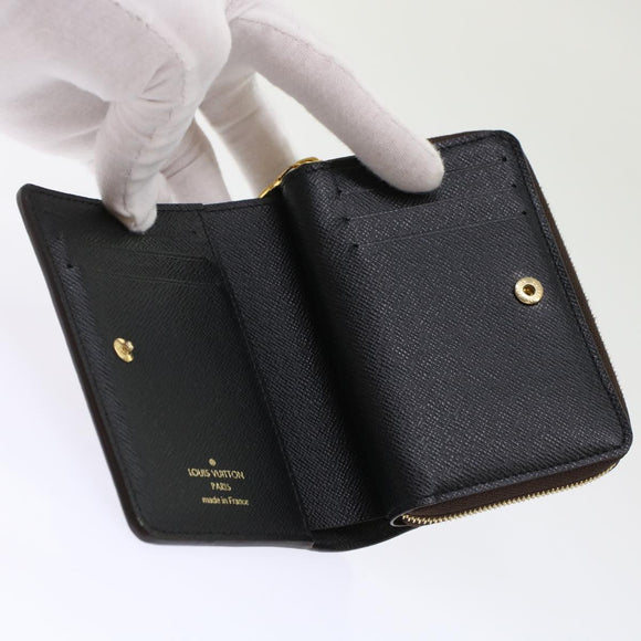 LOUIS VUITTON Monogram Reverse Portefeuille Lou Wallet M81461 LV Auth 49429S