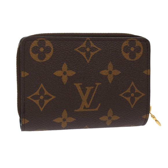 LOUIS VUITTON Monogram Reverse Portefeuille Lou Wallet M81461 LV Auth 49429S