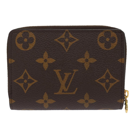 LOUIS VUITTON Monogram Reverse Portefeuille Lou Wallet M81461 LV Auth 49429S