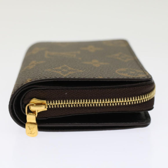 LOUIS VUITTON Monogram Reverse Portefeuille Lou Wallet M81461 LV Auth 49429S