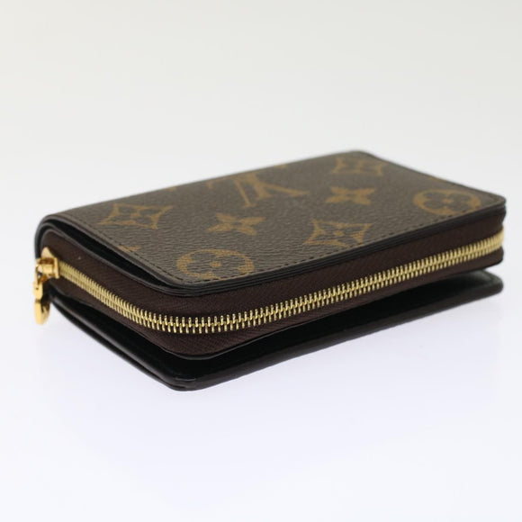 LOUIS VUITTON Monogram Reverse Portefeuille Lou Wallet M81461 LV Auth 49429S