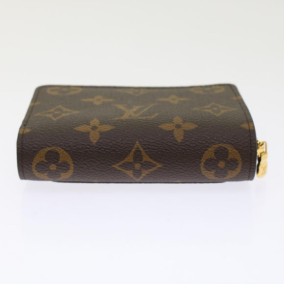 LOUIS VUITTON Monogram Reverse Portefeuille Lou Wallet M81461 LV Auth 49429S
