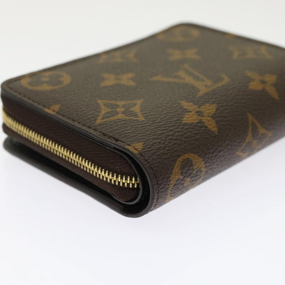 LOUIS VUITTON Monogram Reverse Portefeuille Lou Wallet M81461 LV Auth 49429S