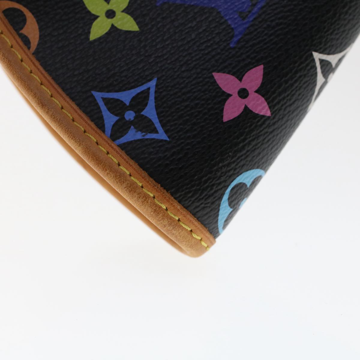 LOUIS VUITTON Monogram Multicolor Shirley Shoulder Bag Black M40050 Auth 47372A