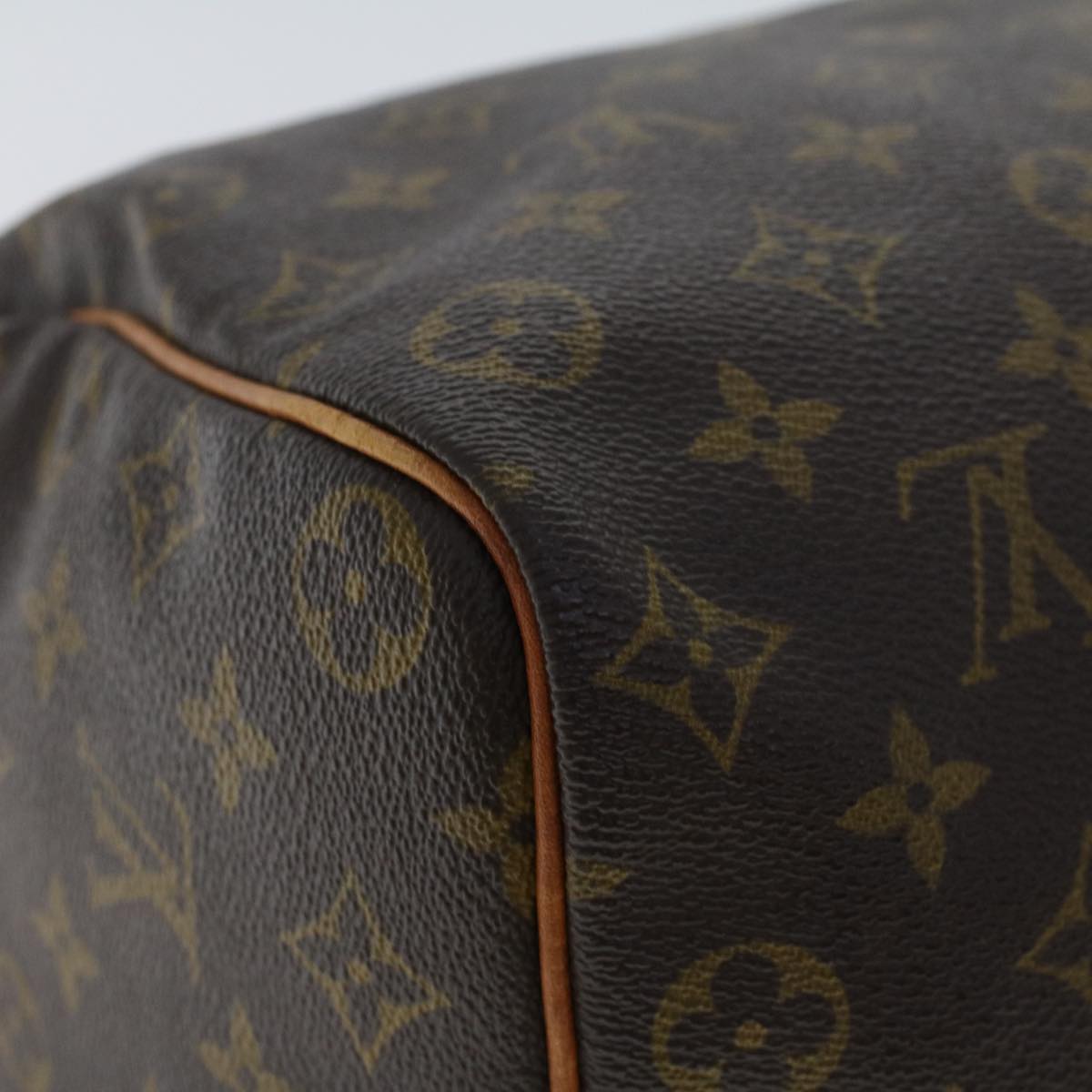 LOUIS VUITTON Monogram Speedy 35 Hand Bag M41524 LV Auth 49443