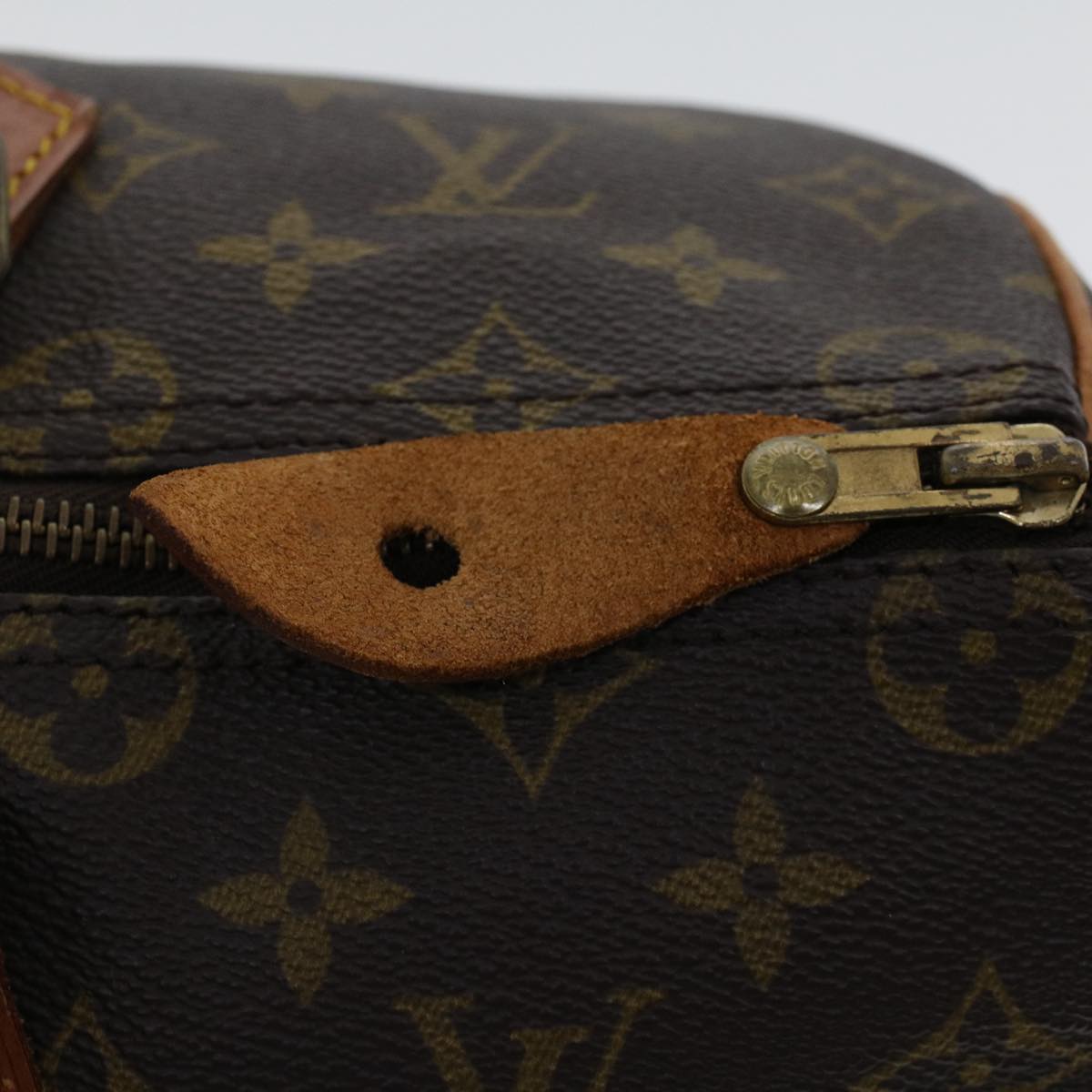 LOUIS VUITTON Monogram Speedy 35 Hand Bag M41524 LV Auth 49443