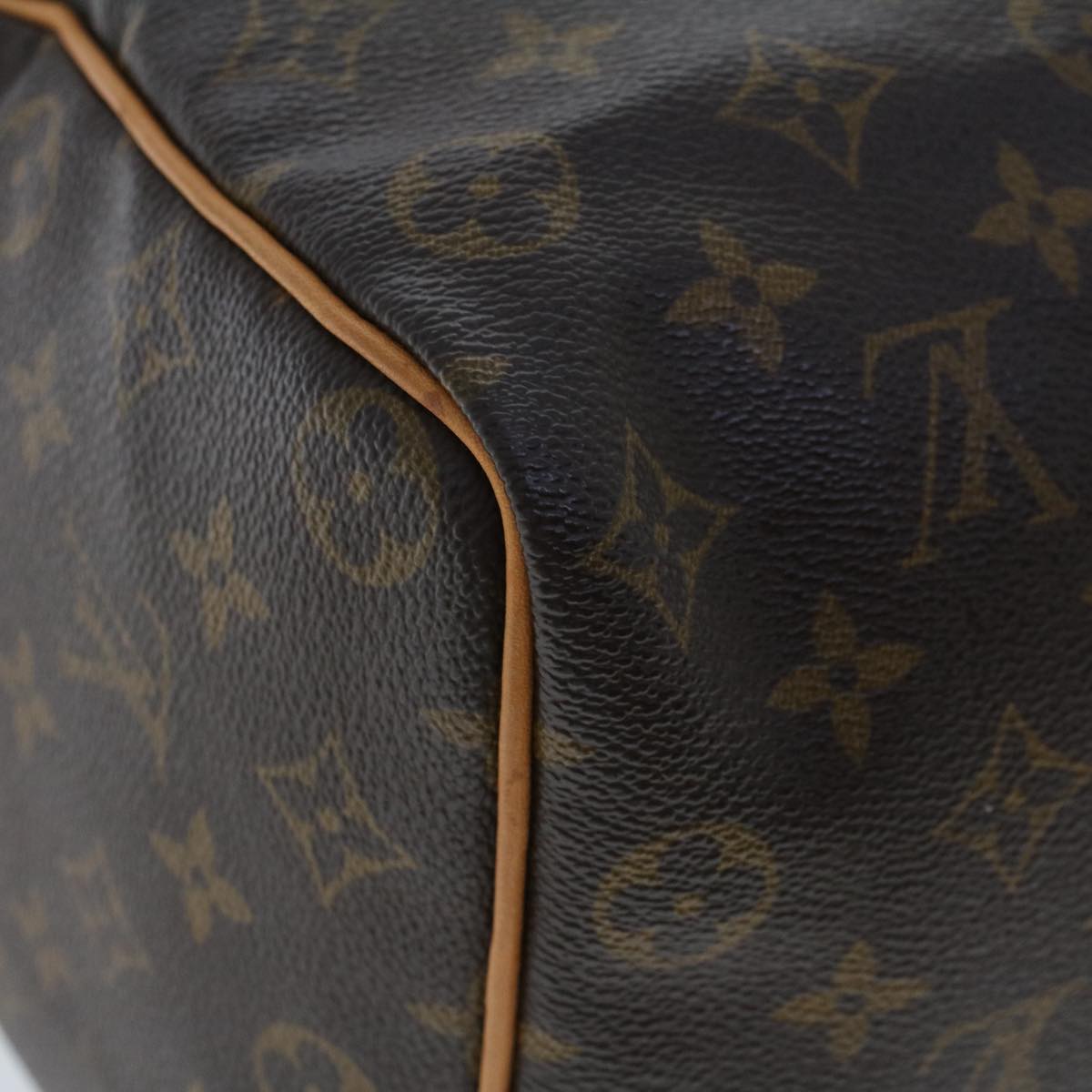 LOUIS VUITTON Monogram Speedy 35 Hand Bag M41524 LV Auth 49460