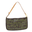 LOUIS VUITTON Monogram Graffiti Pochette Accessoires Pouch M92191 LV Auth 49463V-2