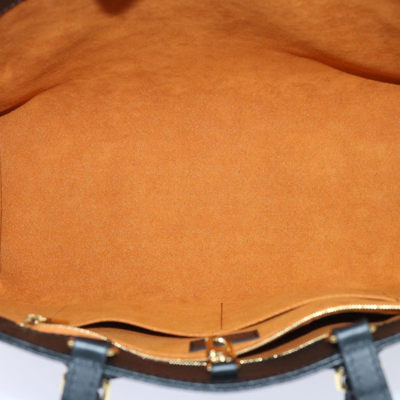 LOUIS VUITTON Monogram Empreinte On The Go MM Bag 2way Black M45595 Auth 49493SAM