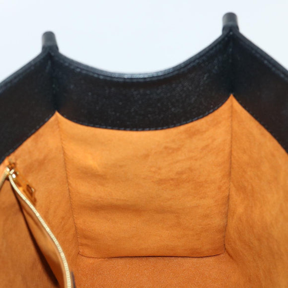 LOUIS VUITTON Monogram Empreinte On The Go MM Bag 2way Black M45595 Auth 49493SA