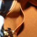 LOUIS VUITTON Monogram Empreinte On The Go MM Bag 2way Black M45595 Auth 49493SAM-21