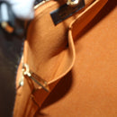 LOUIS VUITTON Monogram Empreinte On The Go MM Bag 2way Black M45595 Auth 49493SAM-22