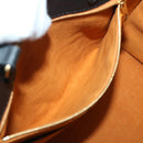 LOUIS VUITTON Monogram Empreinte On The Go MM Bag 2way Black M45595 Auth 49493SA-23