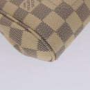 LOUIS VUITTON Damier Azur Favorit PM Shoulder Bag 2way N41277 LV Auth 49499-18
