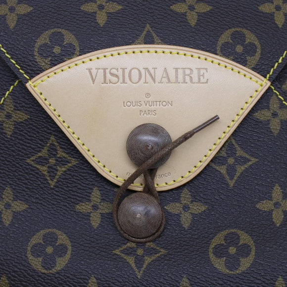LOUIS VUITTON Monogram Visionaire Briefcase M99045 LV Auth 49525SAV