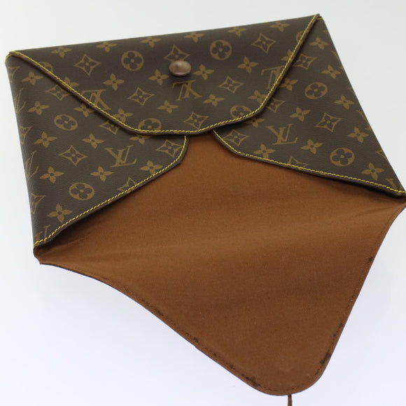 LOUIS VUITTON Monogram Visionaire Briefcase M99045 LV Auth 49525SAV