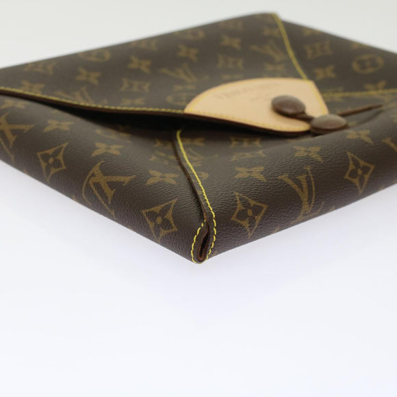 LOUIS VUITTON Monogram Visionaire Briefcase M99045 LV Auth 49525SAV