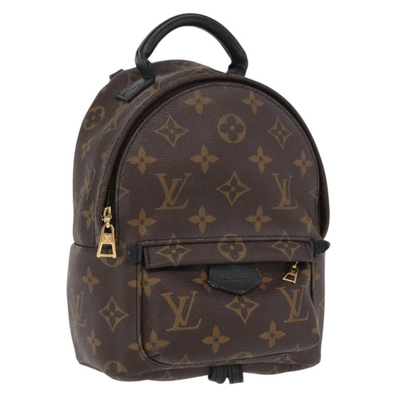 LOUIS VUITTON Monogram Palm Springs MINI Backpack M44873 LV Auth 49550