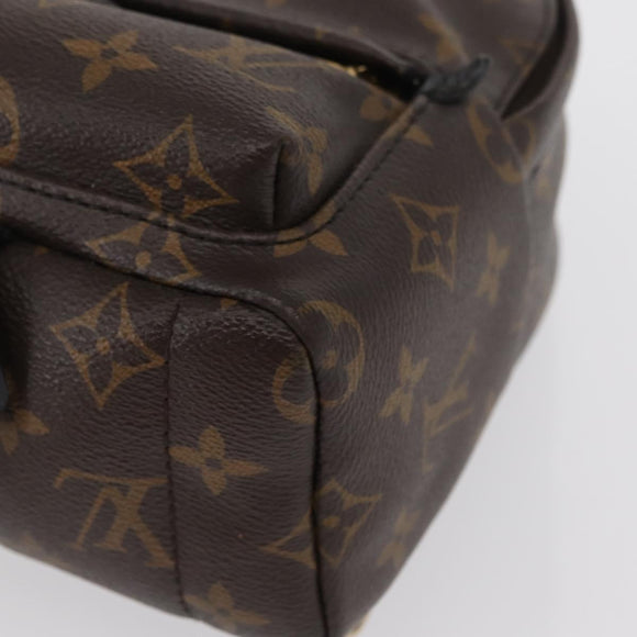LOUIS VUITTON Monogram Palm Springs MINI Backpack M44873 LV Auth 49550
