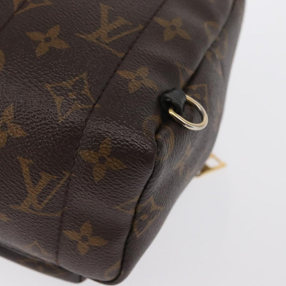 LOUIS VUITTON Monogram Palm Springs MINI Backpack M44873 LV Auth 49550