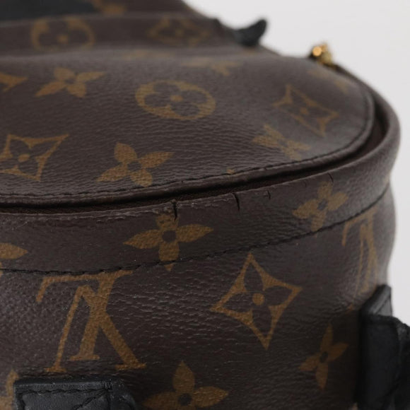LOUIS VUITTON Monogram Palm Springs MINI Backpack M44873 LV Auth 49550