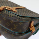 LOUIS VUITTON Monogram Perfo Saumur 30 Shoulder Bag M93998 LV Auth 49620SAV-17