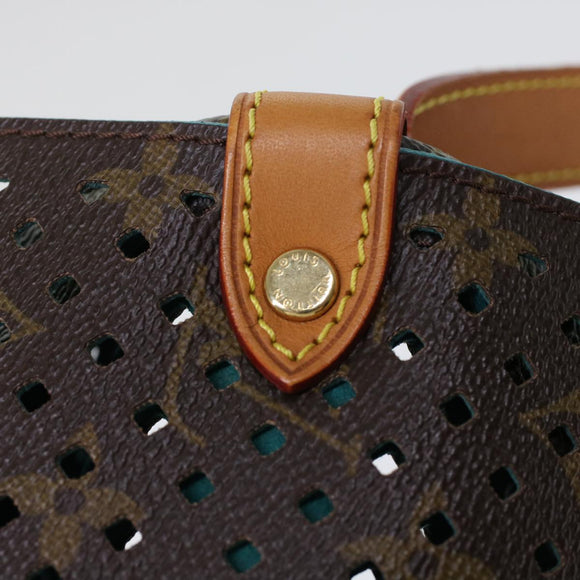 LOUIS VUITTON Monogram Perfo Saumur 30 Shoulder Bag M93998 LV Auth 49620SAV