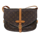 LOUIS VUITTON Monogram Perfo Saumur 30 Shoulder Bag M93998 LV Auth 49620SAV-13