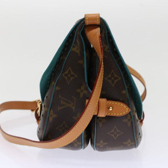 LOUIS VUITTON Monogram Perfo Saumur 30 Shoulder Bag M93998 LV Auth 49620SAV