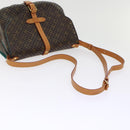 LOUIS VUITTON Monogram Perfo Saumur 30 Shoulder Bag M93998 LV Auth 49620SAV-7