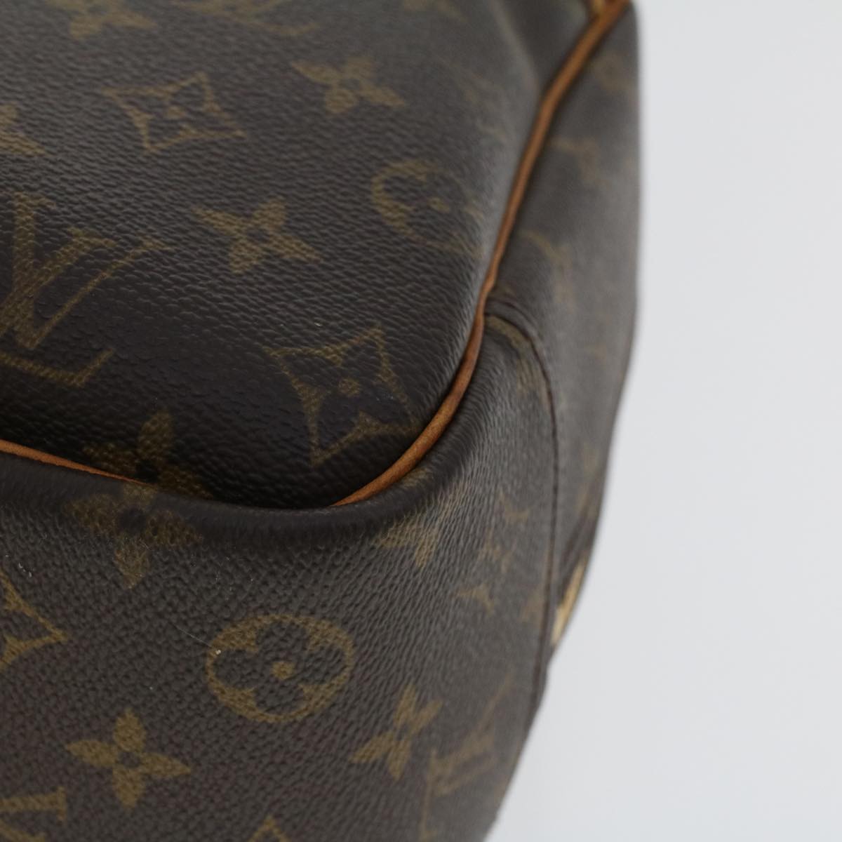 LOUIS VUITTON Monogram Deauville Hand Bag M47270 LV Auth 49661