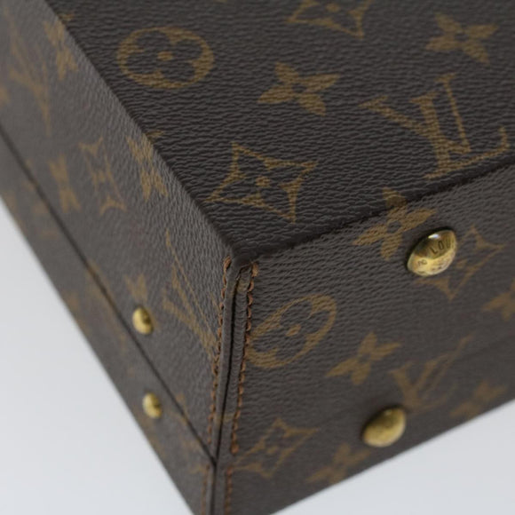 LOUIS VUITTON Monogram Boite Bijou Trunk M47120 LV Auth 49667SV