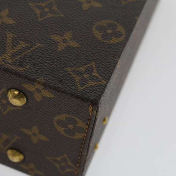 LOUIS VUITTON Monogram Boite Bijou Trunk M47120 LV Auth 49667SV