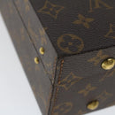LOUIS VUITTON Monogram Boite Bijou Trunk M47120 LV Auth 49667SV-16