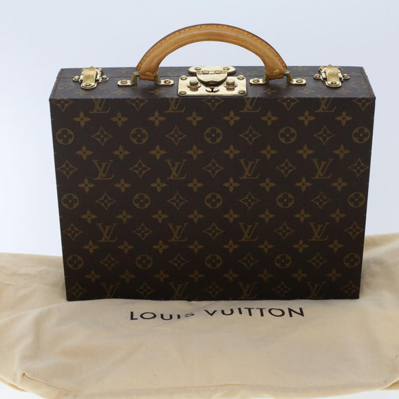 LOUIS VUITTON Monogram Boite Bijou Trunk M47120 LV Auth 49667SV