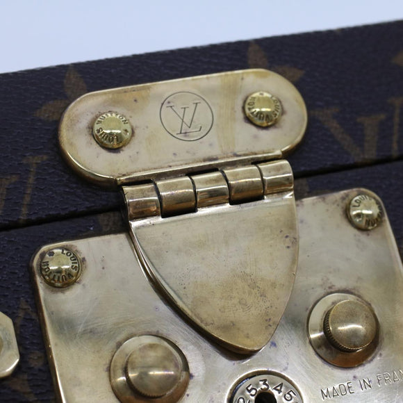 LOUIS VUITTON Monogram Boite Bijou Trunk M47120 LV Auth 49667SV