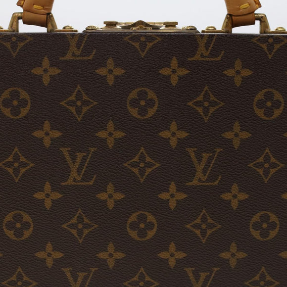LOUIS VUITTON Monogram Boite Bijou Trunk M47120 LV Auth 49667SV