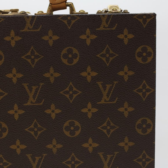 LOUIS VUITTON Monogram Boite Bijou Trunk M47120 LV Auth 49667SV